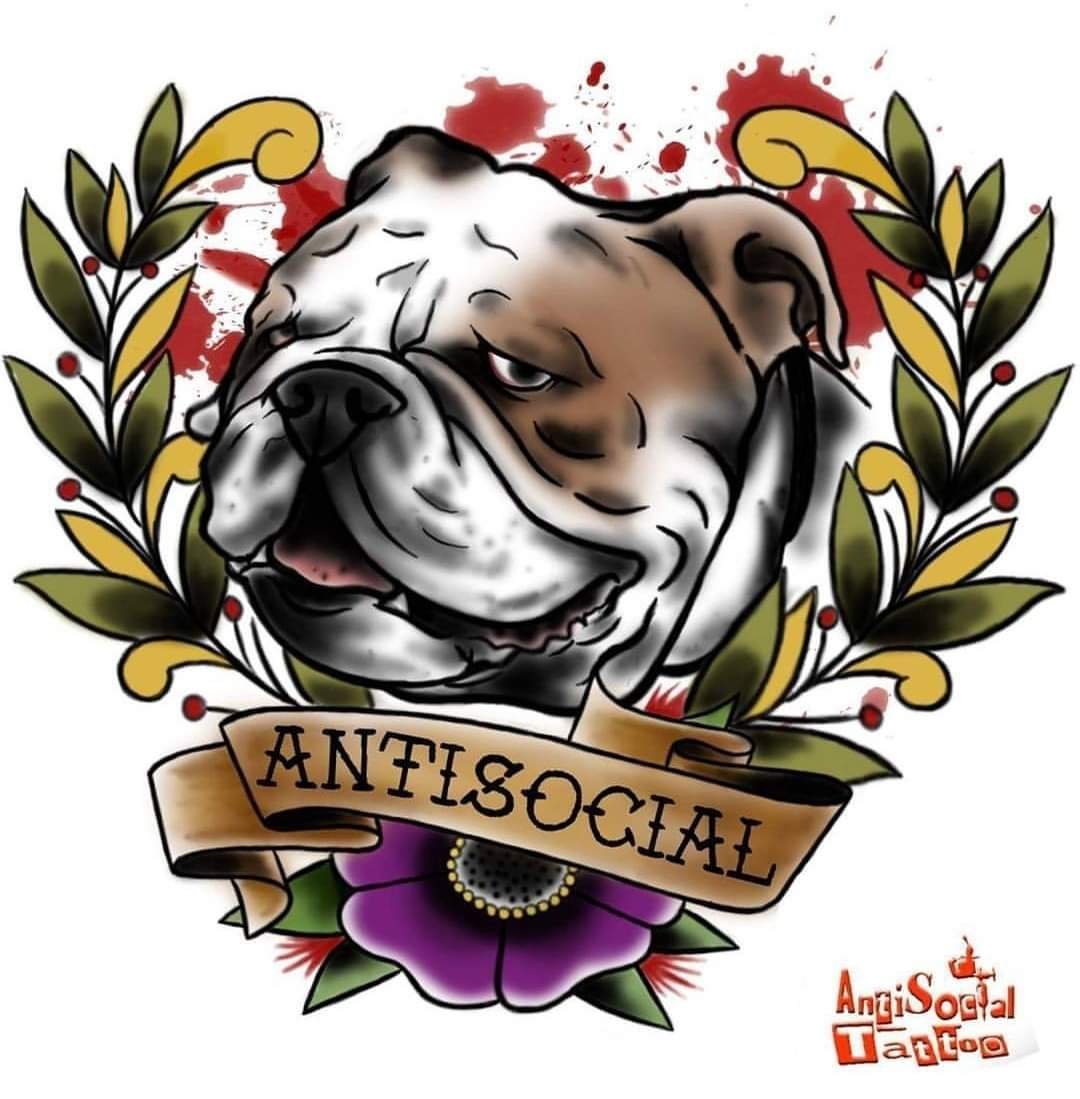 Tatuaże Antisocial tattoo tatuażysta z Inowrocław, Antisocial