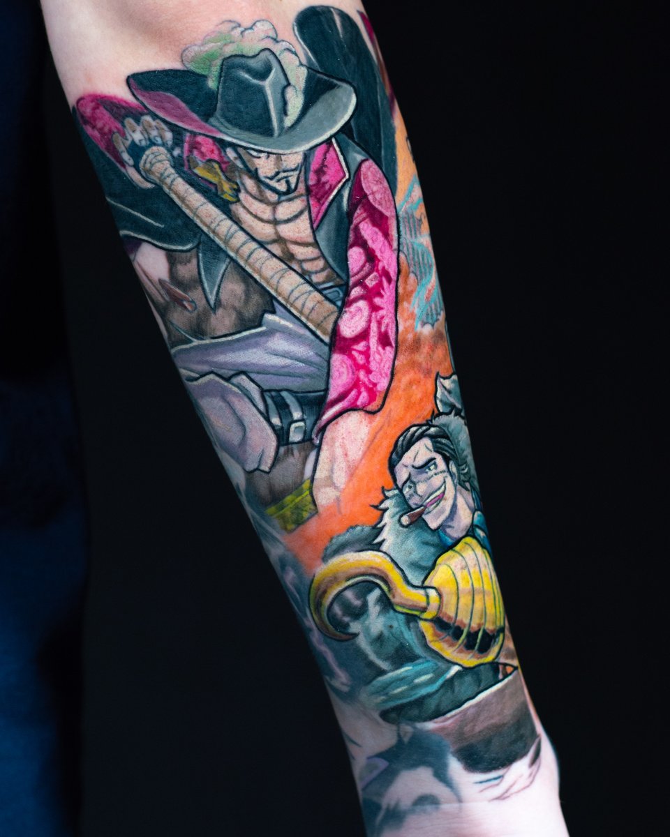 Thanks.Leo_Tattoo-tatuaż-onepiece-manga-Newschool / Graffiti / Cartoon