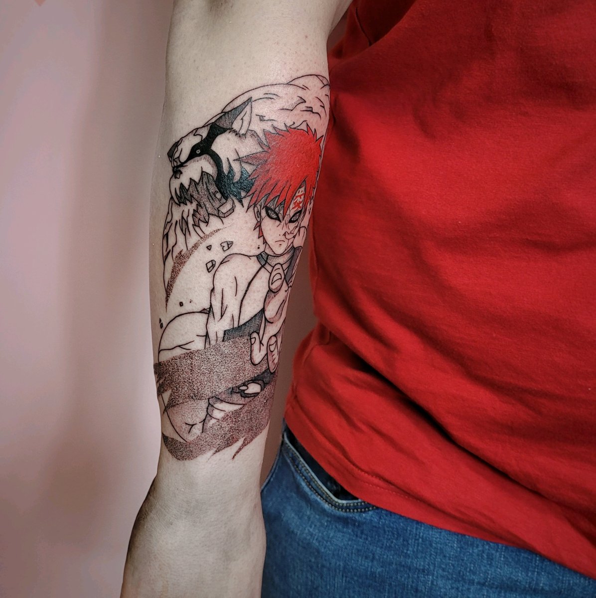 MałeZło-tatuaż-anime-tattoo-Newschool / Graffiti / Cartoon