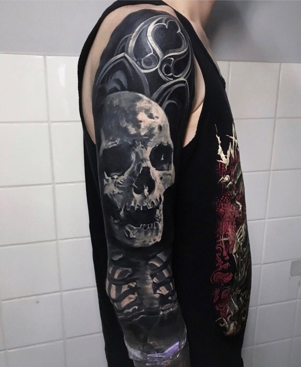 Joanna Fąferko -tatuaż-coverup-Realizm-Surrealizm / Horror
