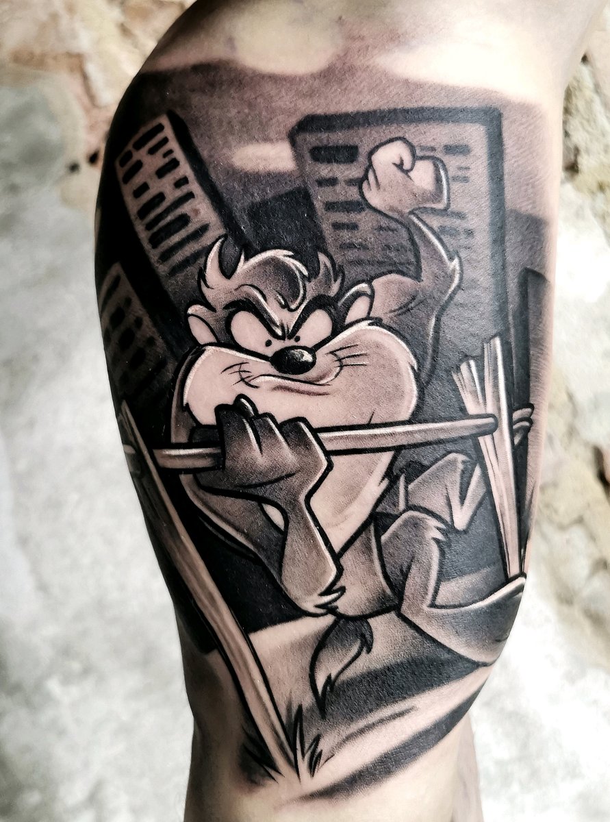 Bartosz Tatuażu -tatuaż-Newschool / Graffiti / Cartoon