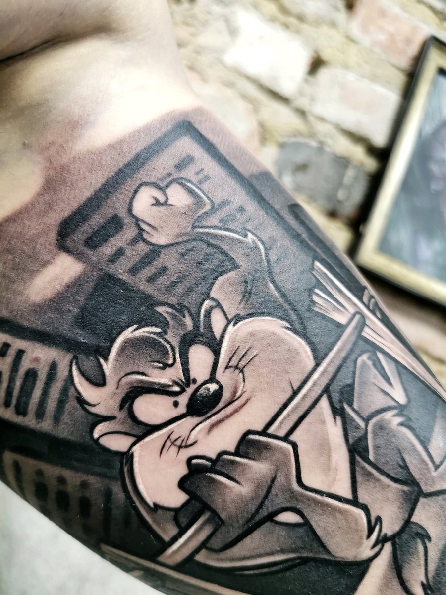 Bartosz Tatuażu -tatuaż-Newschool / Graffiti / Cartoon