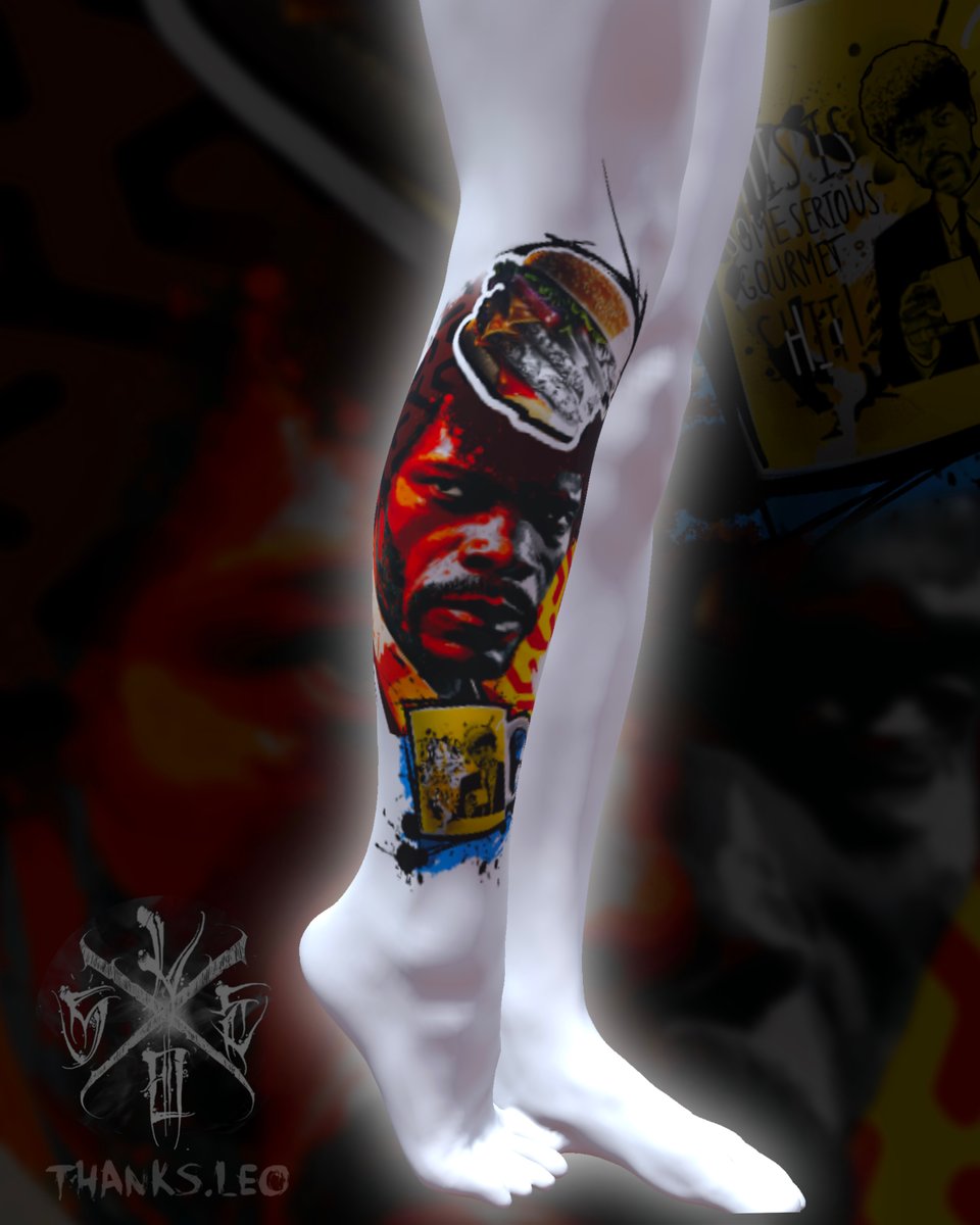 Thanks.Leo_Tattoo-wzór-tatuaz-warszawa-Abstrakcyjny-Newschool / Graffiti / Cartoon