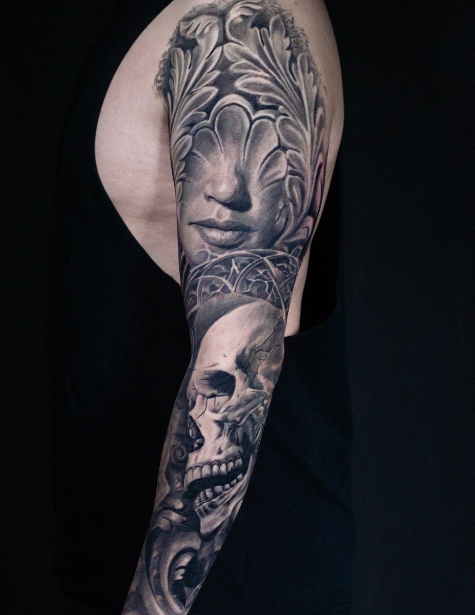 Thanks.Leo_Tattoo-tatuaż-bnginksociety-bngtattoo-Abstrakcyjny-Black & Grey