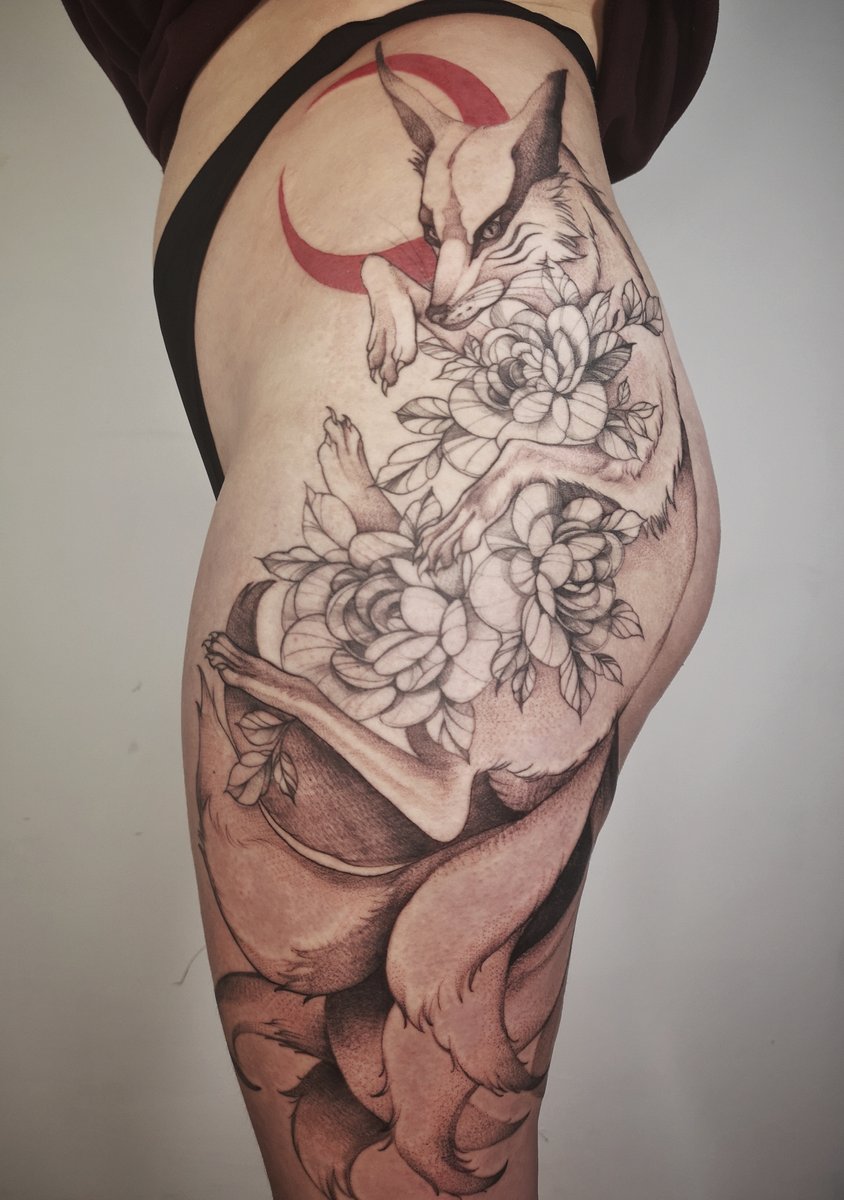 Karolina Smędzik-Borowiec -tatuaż-naruto-udo-Black & Grey-Graficzny / Sketch