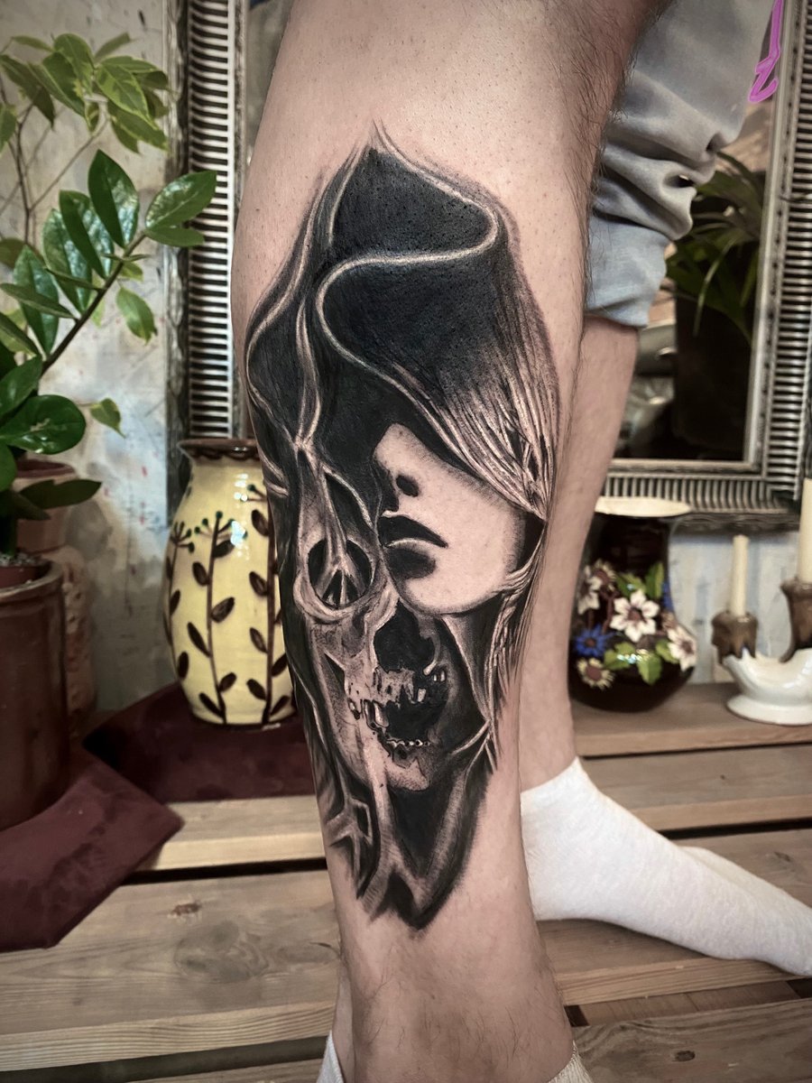 M.Lena Takiedziarki -tatuaż-Black & Grey-Blackwork / Blackout