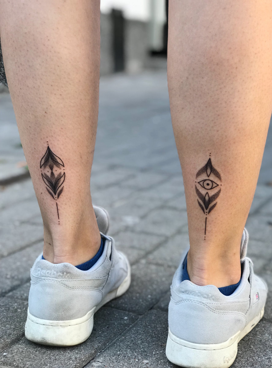 Tatuaż 12862 Siwa Handpoke TattooArtist