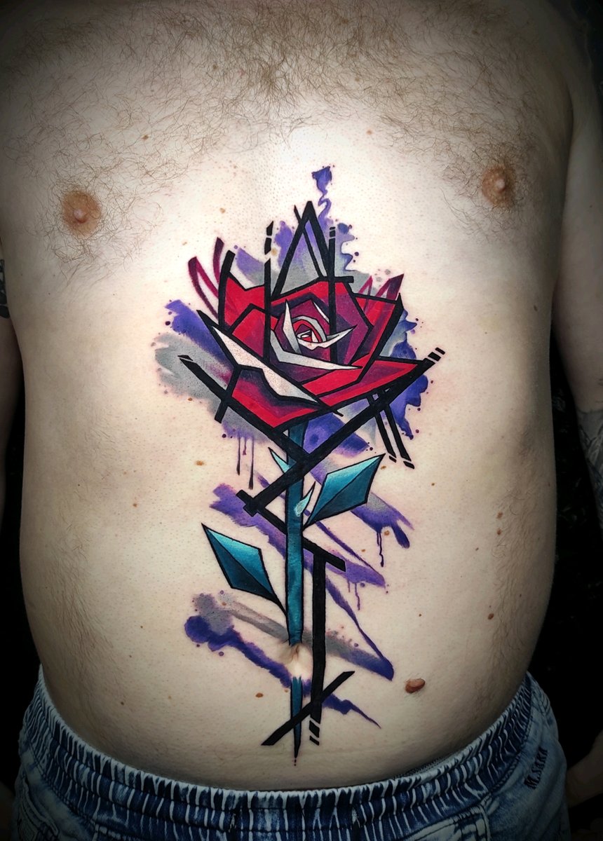 Jakub DINKZ Chruściel-tatuaż-Abstrakcyjny-Graficzny / Sketch-Newschool / Graffiti / Cartoon