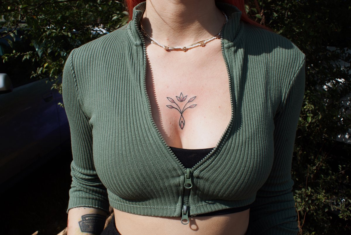 Bemuszenko-tatuaż-ornament-roślina-Geometryczny / Ornamenty-Handpoke-Line work / Fineline / Outline