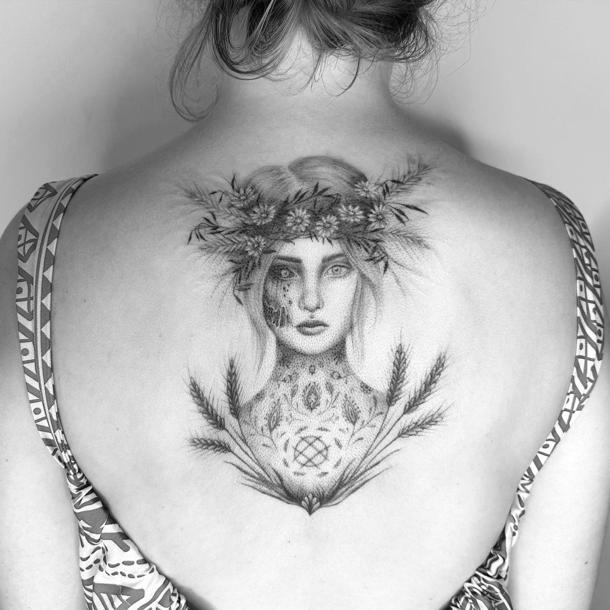 Anna Minajew-tatuaż-slavic-mitologia