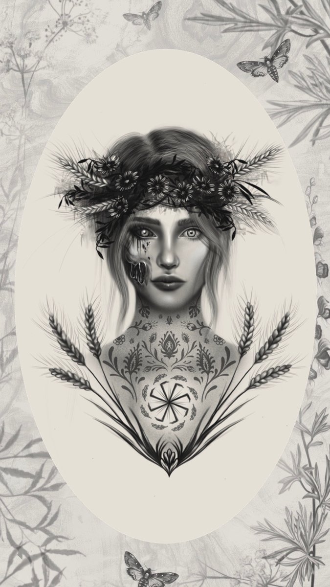 Anna Minajew-tatuaż-slavic-mitologia