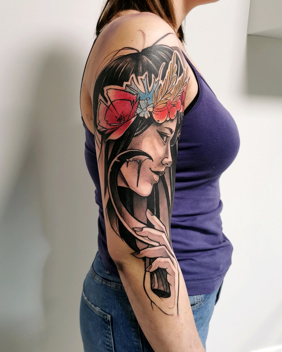 Bartosz Tatuażu -tatuaż-Graficzny / Sketch-Neo-tradycyjny