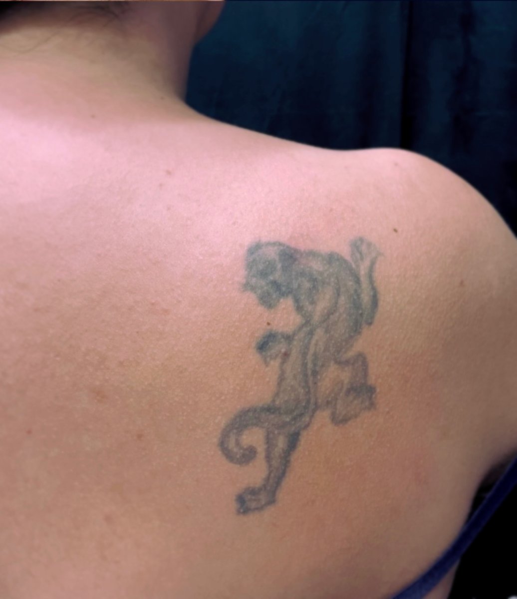 Izabela P.ink.Flaming-tatuaż-coverup-bratki-Realizm-Watercolor