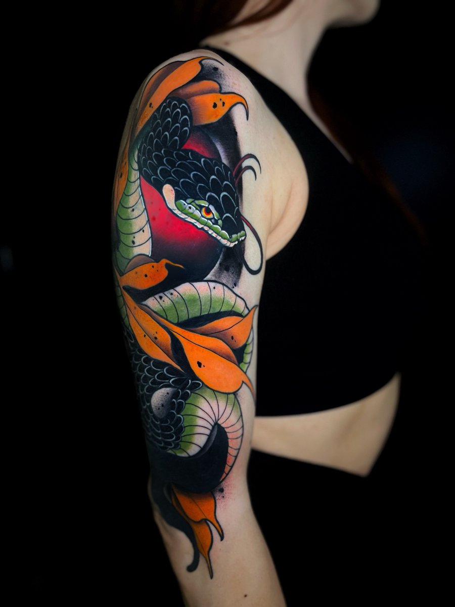 Mancza-tatuaż-Neo-tradycyjny