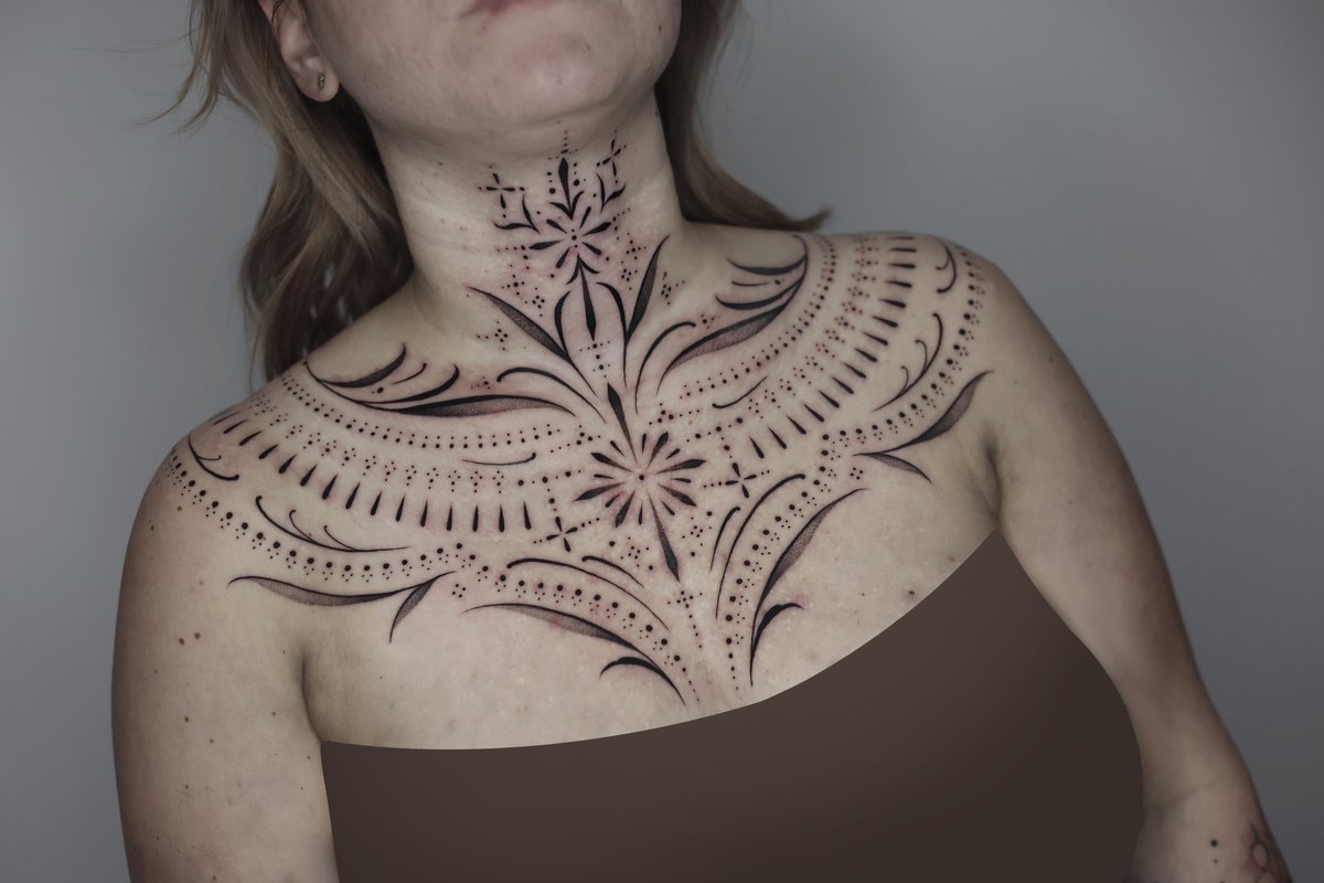 Ada So Tattoo-tatuaż-Abstrakcyjny-Dotwork-Geometryczny / Ornamenty-Graficzny / Sketch
