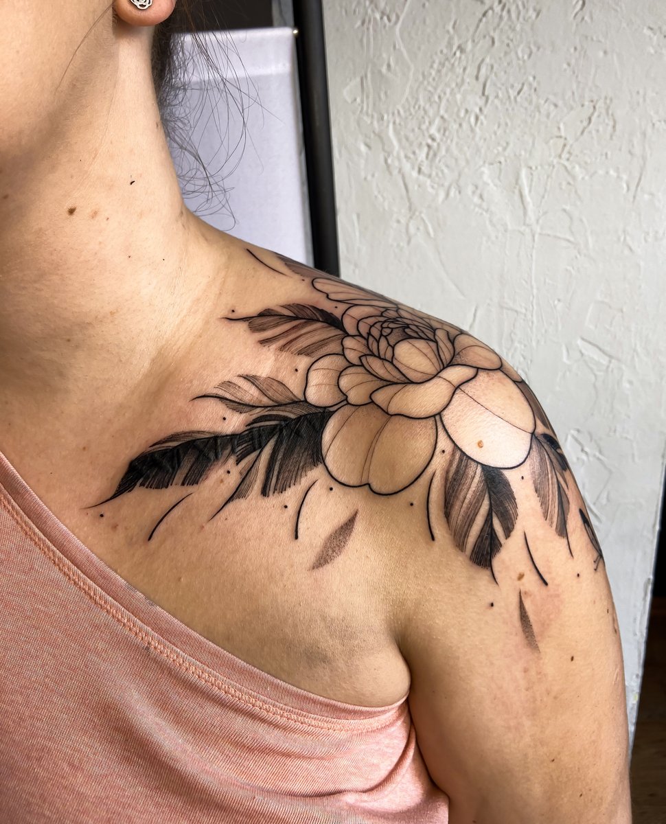 Honorata Gawryś-tatuaż-Graficzny / Sketch-Line work / Fineline / Outline