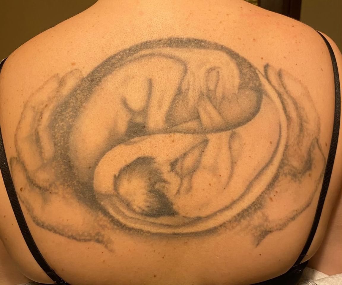 Keroina-tatuaż-Graficzny / Sketch-Watercolor