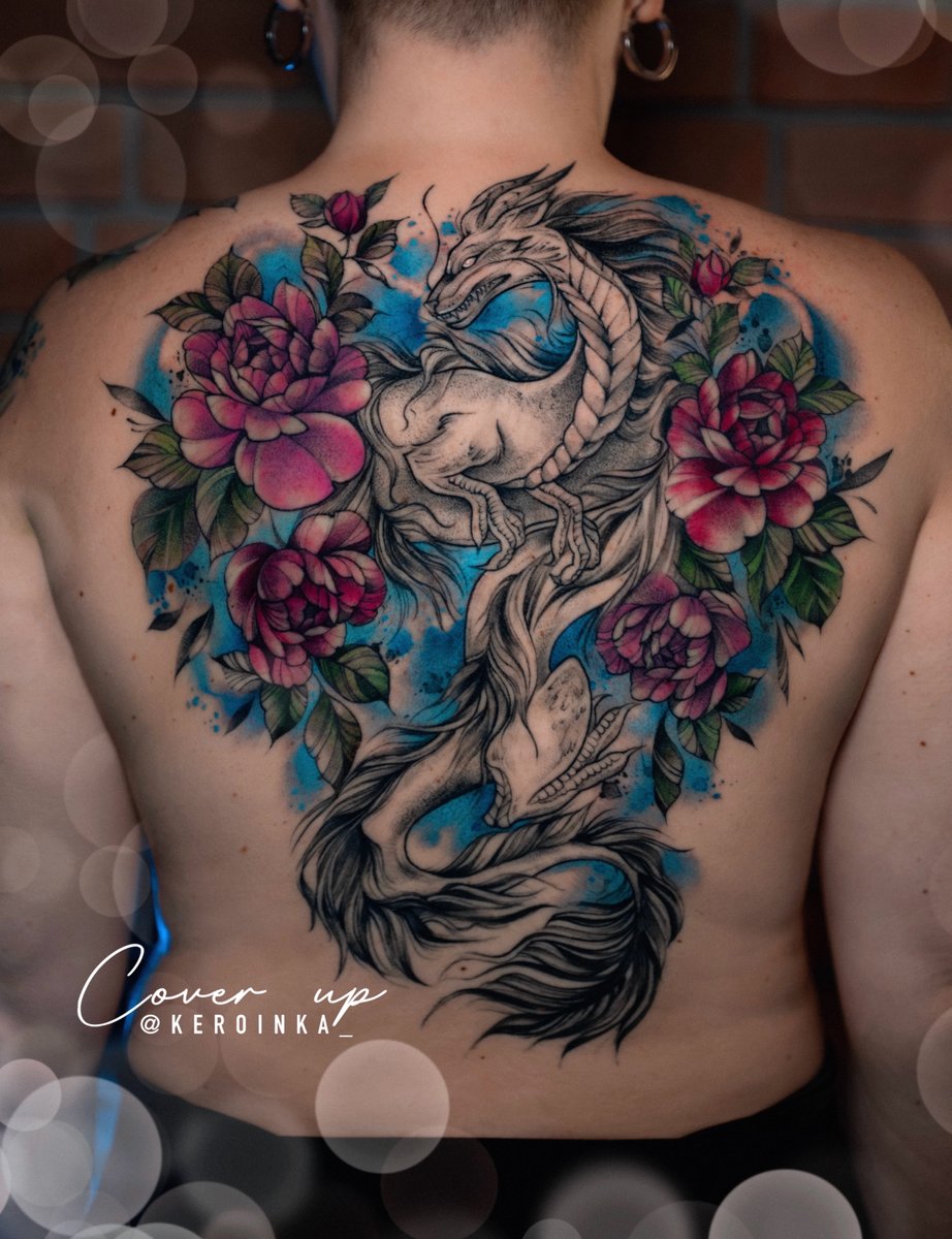 Keroina-tatuaż-Graficzny / Sketch-Watercolor