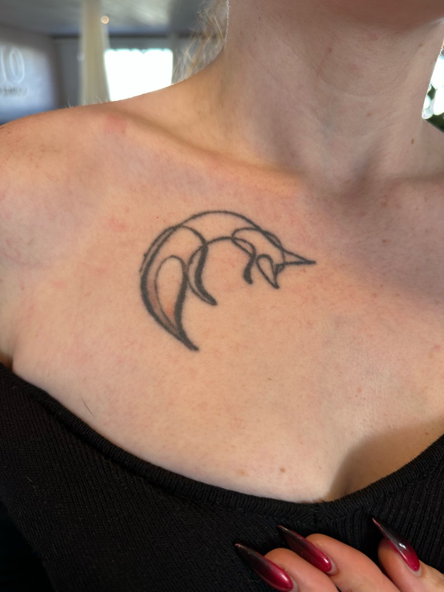 Keroina-tatuaż-Graficzny / Sketch-Watercolor