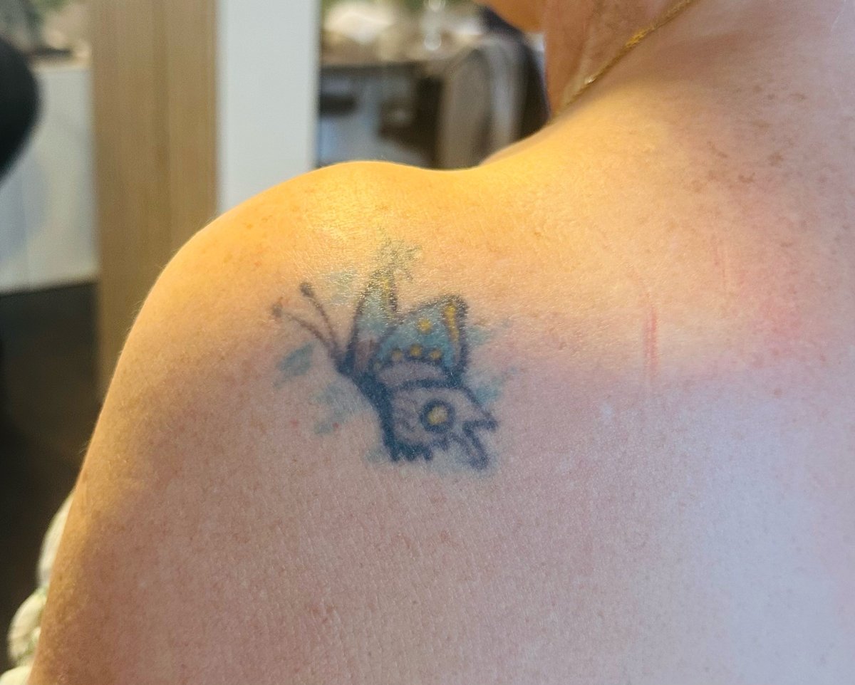 Keroina-tatuaż-Graficzny / Sketch-Watercolor