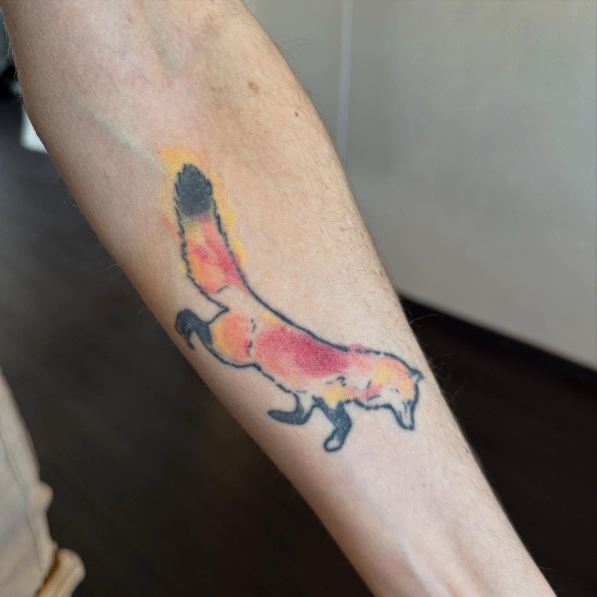 Keroina-tatuaż-Graficzny / Sketch-Watercolor