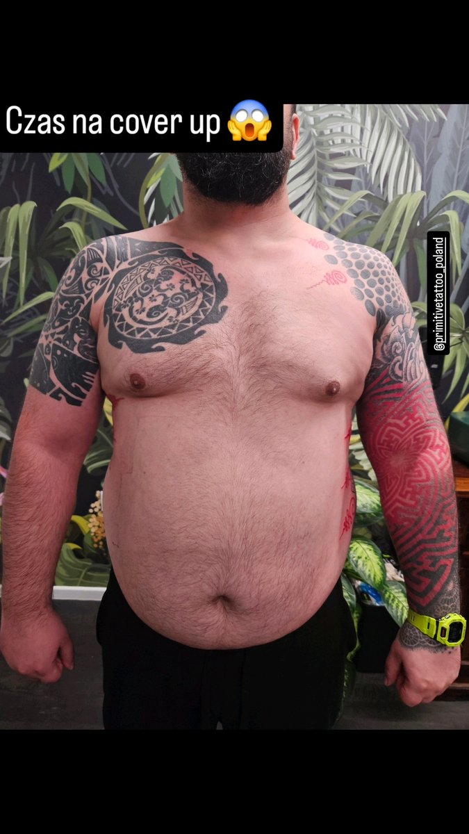 Agnieszka Kulińska -tatuaż-Blackwork / Blackout-Dotwork-Geometryczny / Ornamenty