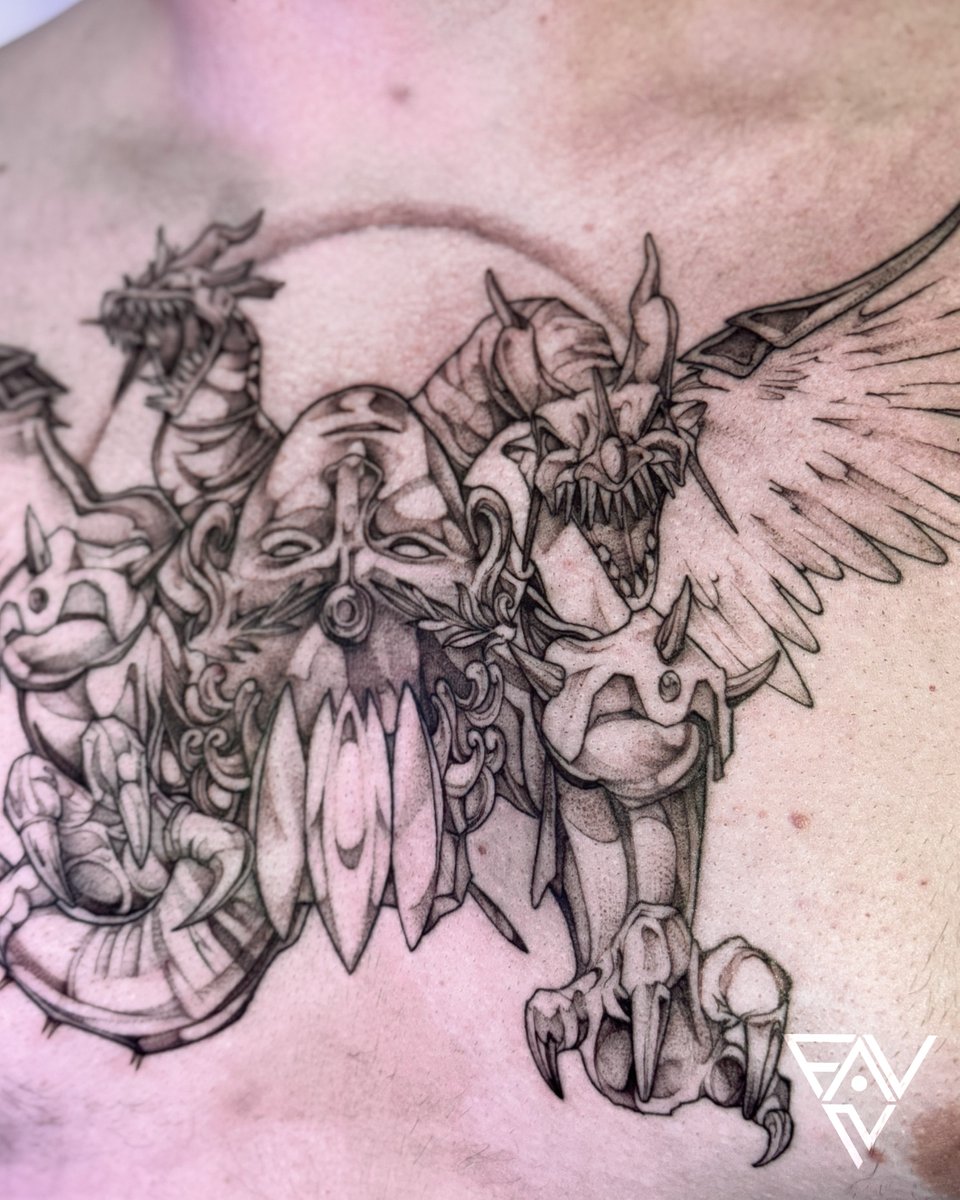 Kacper Kurzawa Faun Tattoo-tatuaż-tatuazgraficzny-peppershading-Black & Grey-Graficzny / Sketch