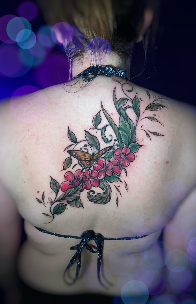 Anita ATKA Kąkol-tatuaż-studiotatuażugdynia-tatuaższkicowy-Graficzny / Sketch-Watercolor