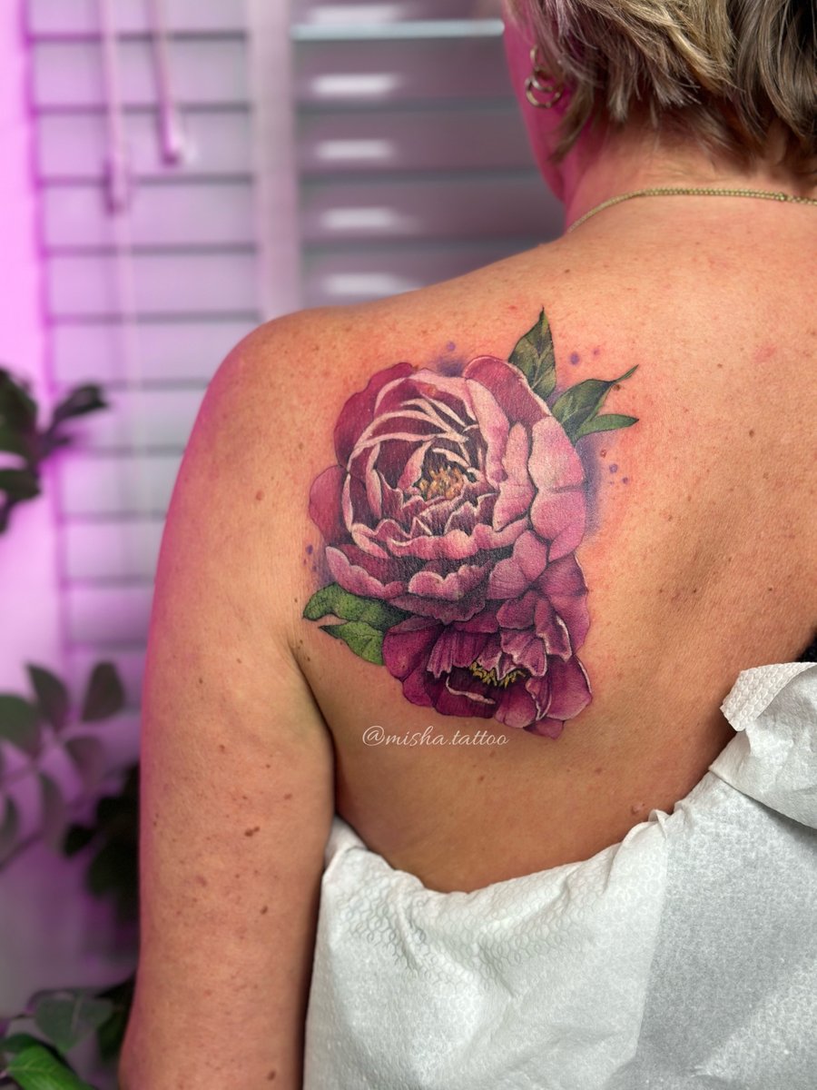 Misha Tattoo Maja Mielczarek -tatuaż-Realizm-Watercolor