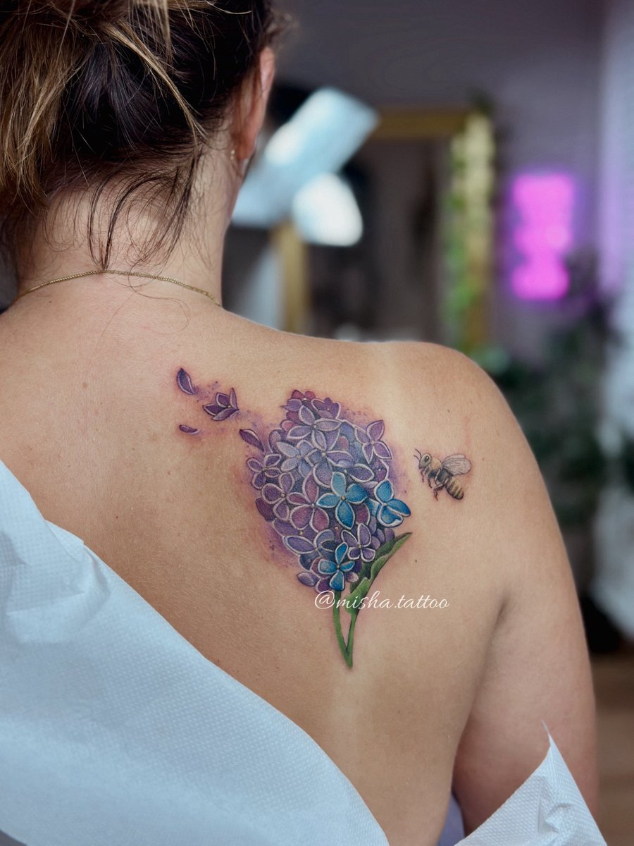 Misha Tattoo Maja Mielczarek -tatuaż-Realizm-Watercolor