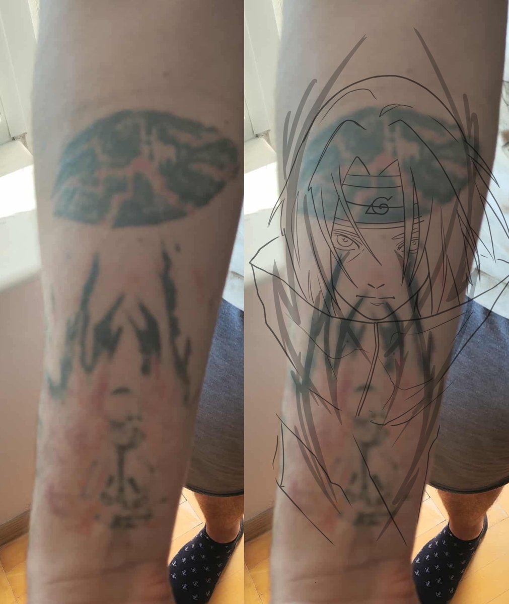 Nyni Ink-tatuaż-itachitattoo-itachiuchiha-Graficzny / Sketch-Newschool / Graffiti / Cartoon