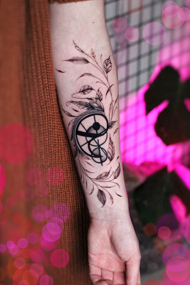 Studio tatuażu Gdynia Anita ATKA Kąkol-tatuaż-gdynia-tattoogdynia-Line work / Fineline / Outline