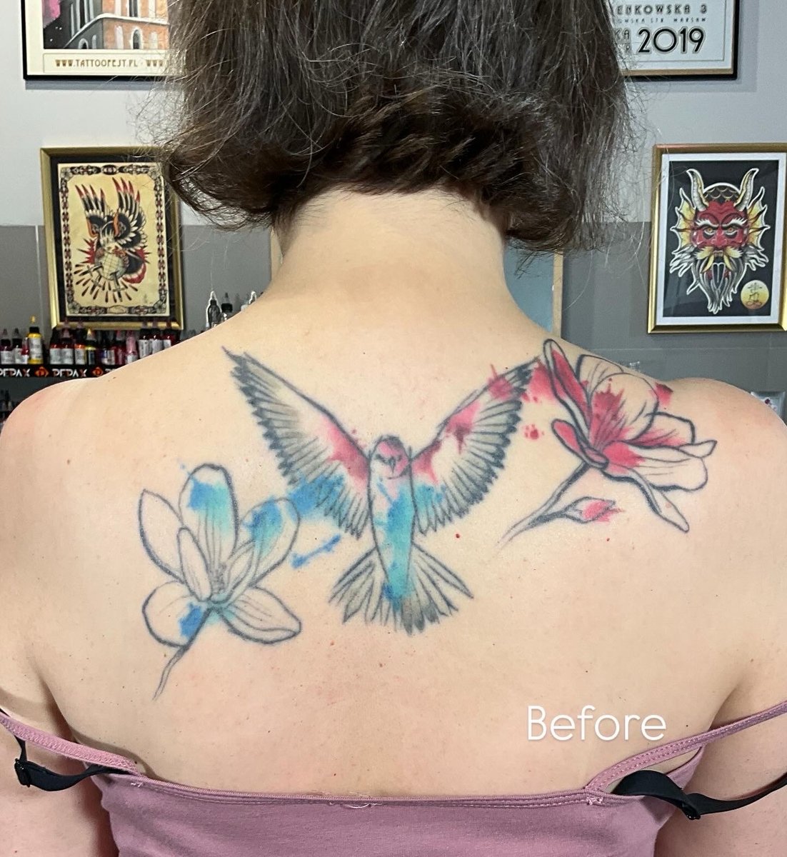 Jagoda "Jagood" Jęcikowska-tatuaż-watercolortattoo-Abstrakcyjny-Graficzny / Sketch-Watercolor