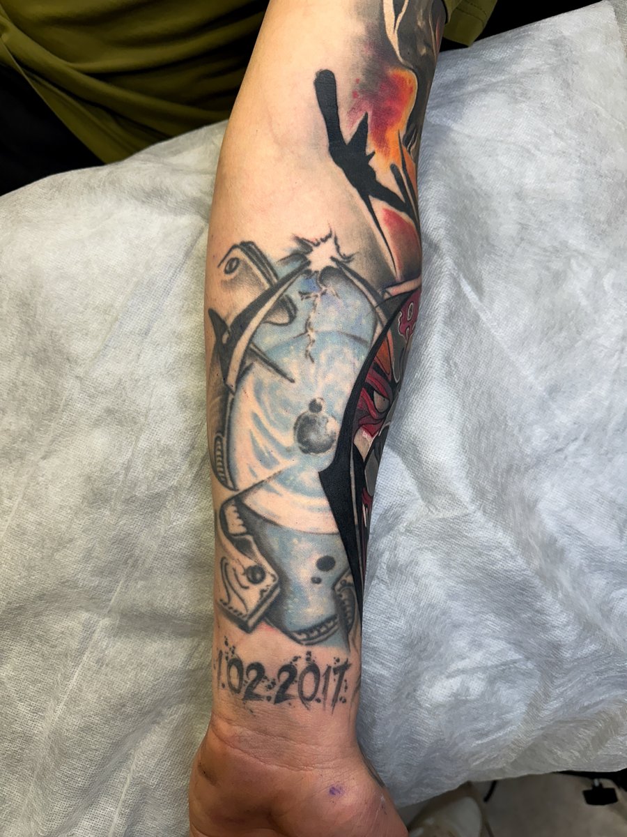 Adrian Andrzejczak DADDY.QL-tatuaż-skull-coverup-Graficzny / Sketch-Surrealizm / Horror