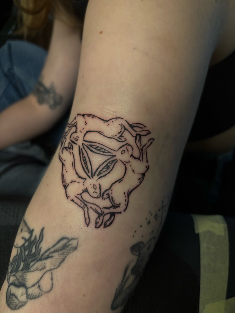 Master Margarita Tattoo-tatuaż-rabbit-animal-Gotycki-Grawiura / Ryciny-Ignorant / Pato tattoo