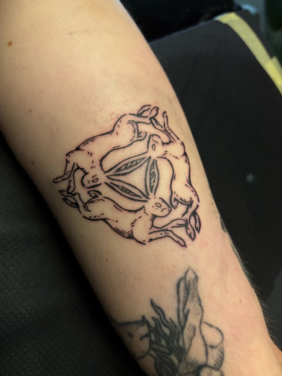 Master Margarita Tattoo-tatuaż-rabbit-animal-Gotycki-Grawiura / Ryciny-Ignorant / Pato tattoo