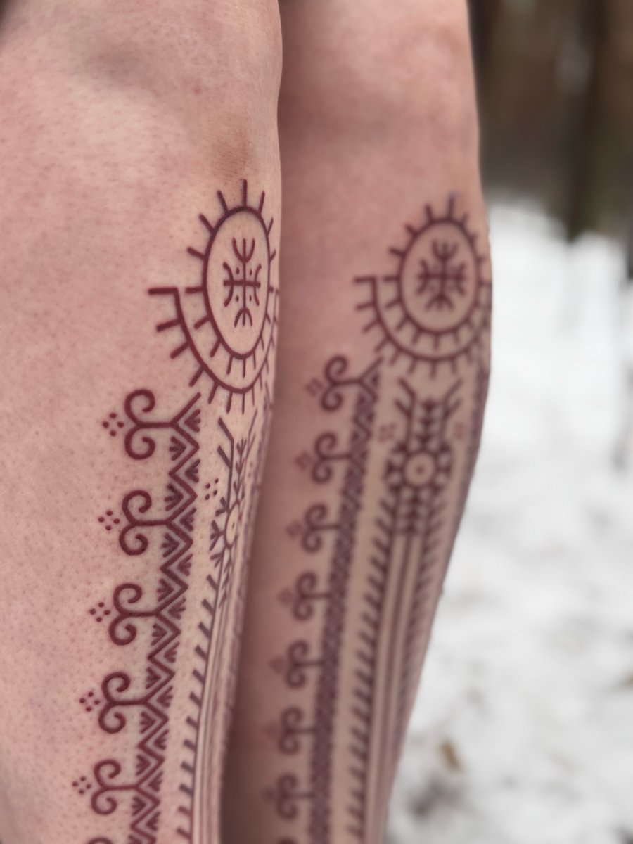 Karolina Deres-tatuaż-Geometryczny / Ornamenty-Line work / Fineline / Outline