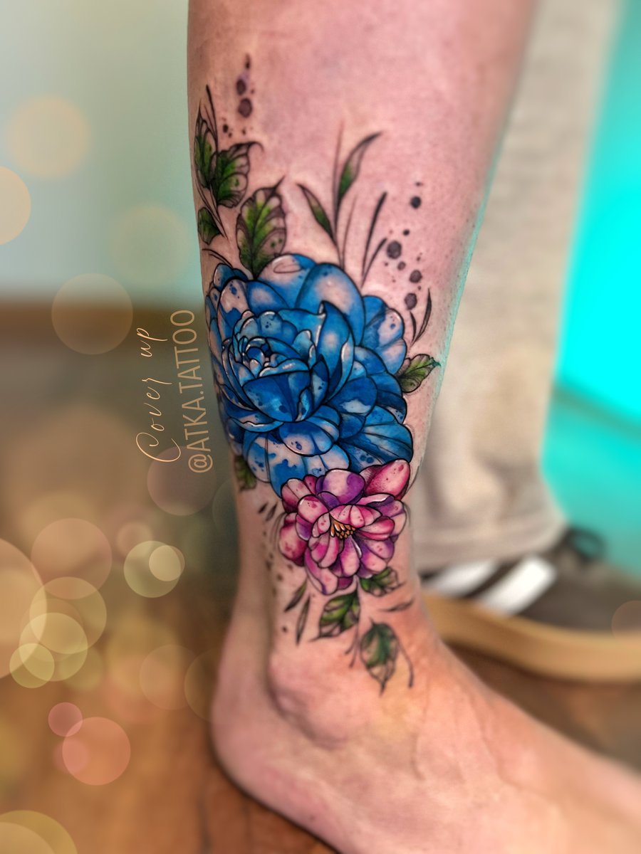 Anita ATKA Kąkol-tatuaż-tatuażgdynia-tatuażgdańsk-Graficzny / Sketch-Watercolor