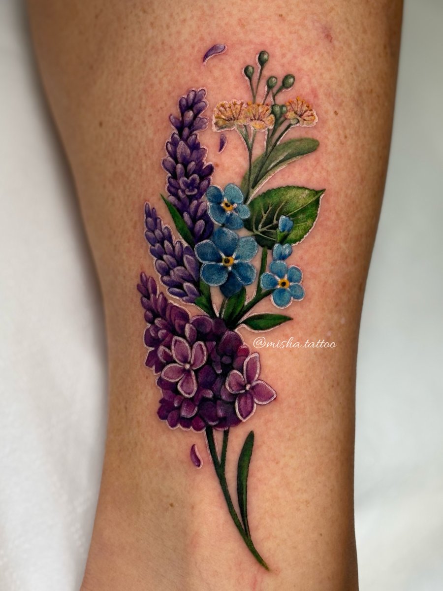 Misha Tattoo Maja Mielczarek -tatuaż-Realizm-Watercolor