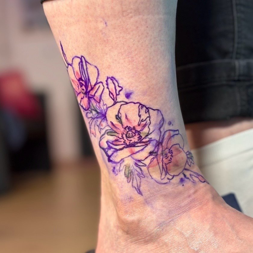 Misha Tattoo Maja Mielczarek -tatuaż-Realizm-Watercolor