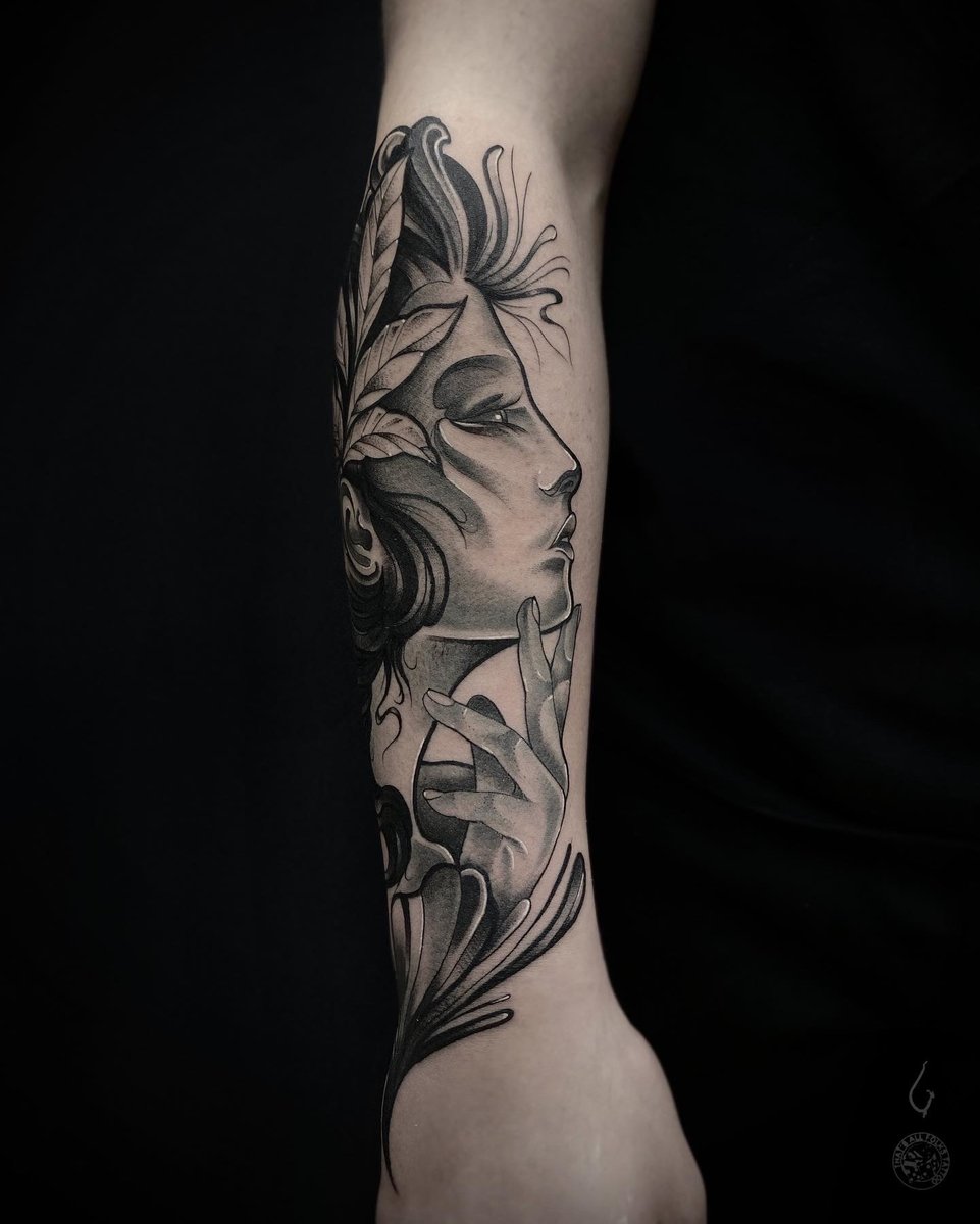 Kuba Leszczyński-tatuaż-Neo-tradycyjny