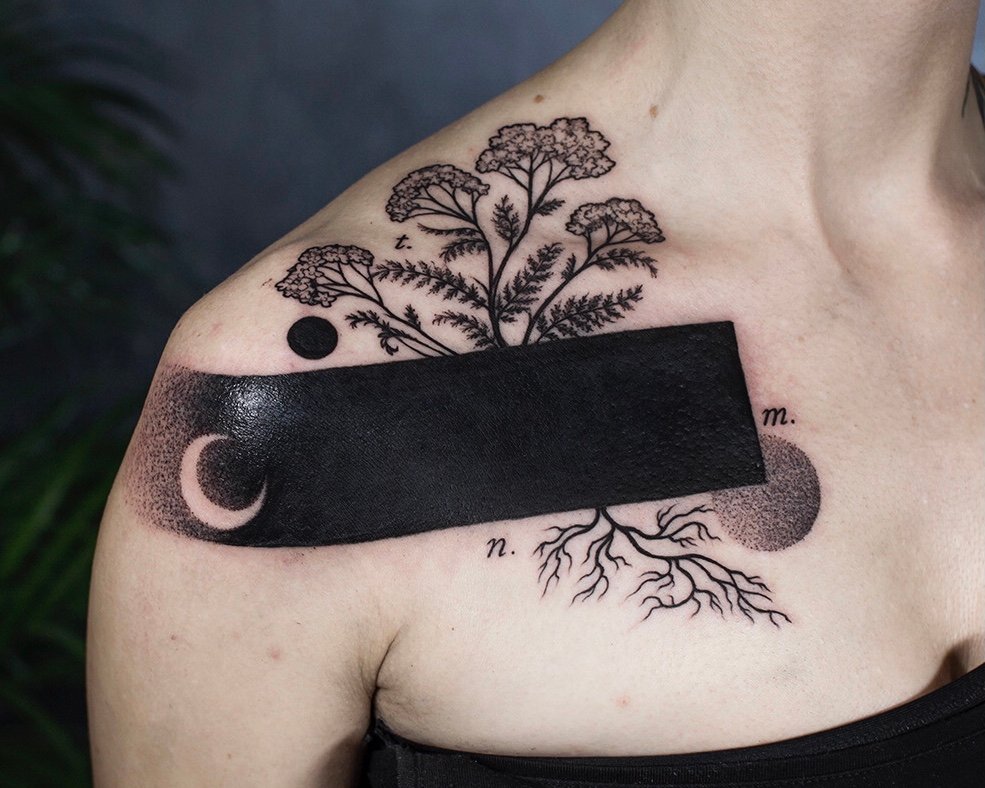 Joanna „Pantera” Kańka -tatuaż-coverup-cover-Graficzny / Sketch