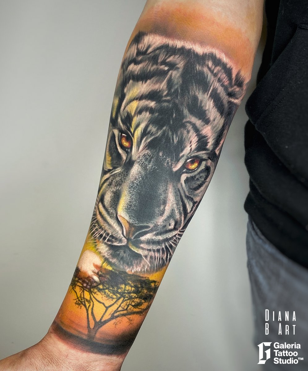 Diana Bernatowicz -tatuaż-Realizm