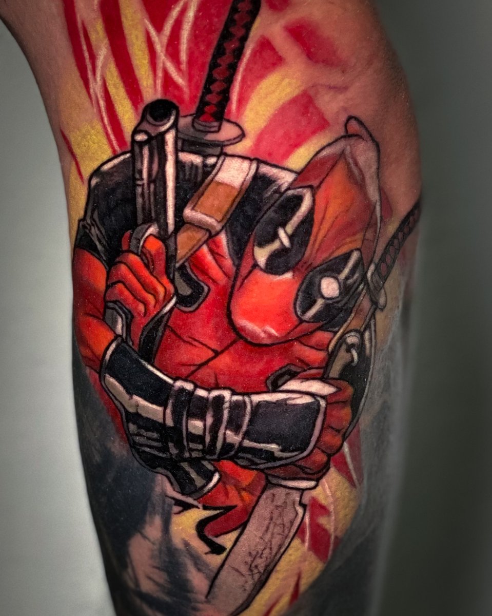 Thanks.Leo_Tattoo-tatuaż-graficzny-przedramie-Abstrakcyjny-Graficzny / Sketch-Newschool / Graffiti / Cartoon