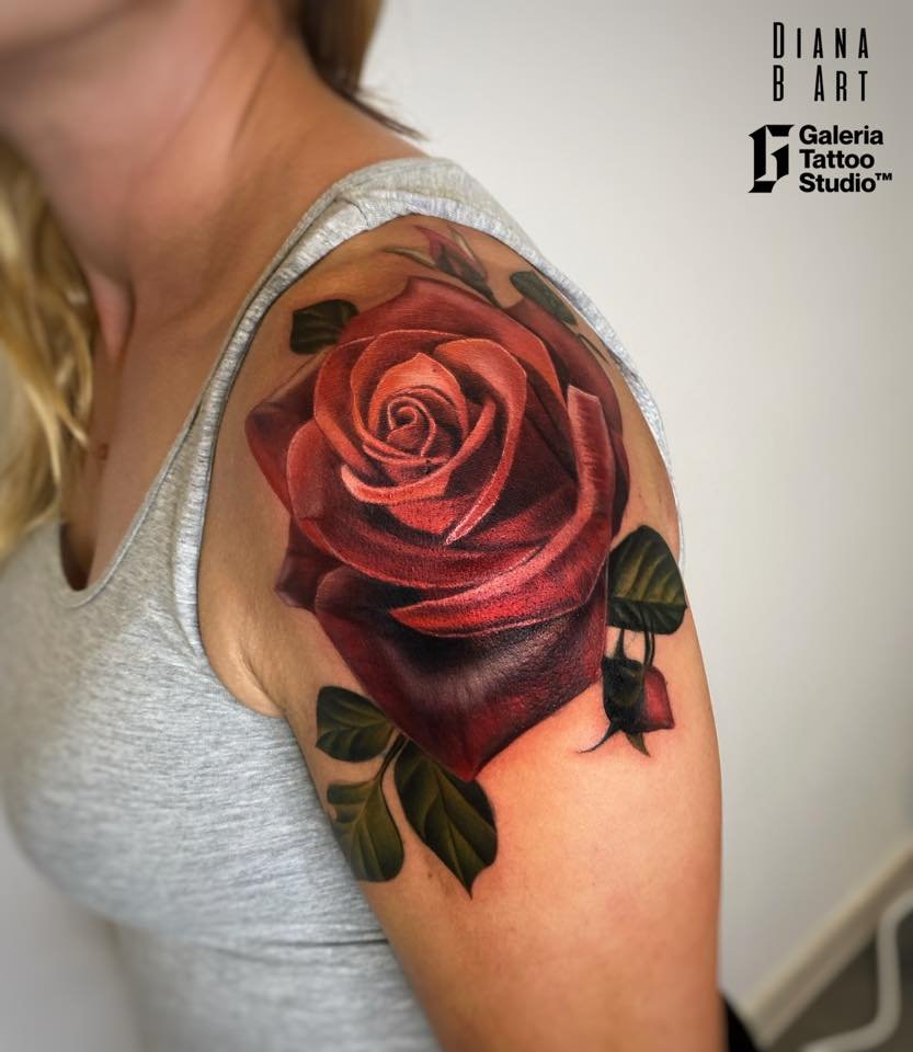 Diana Bernatowicz -tatuaż-Realizm