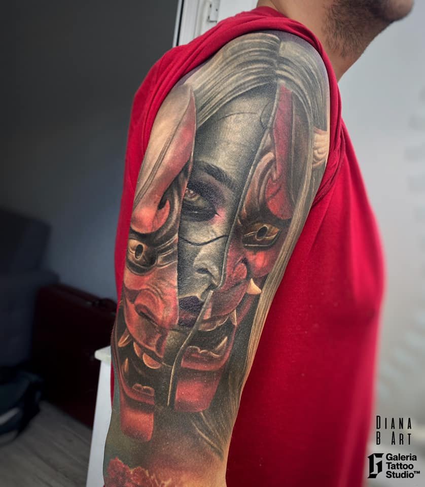 Diana Bernatowicz -tatuaż-Black & Grey-Realizm