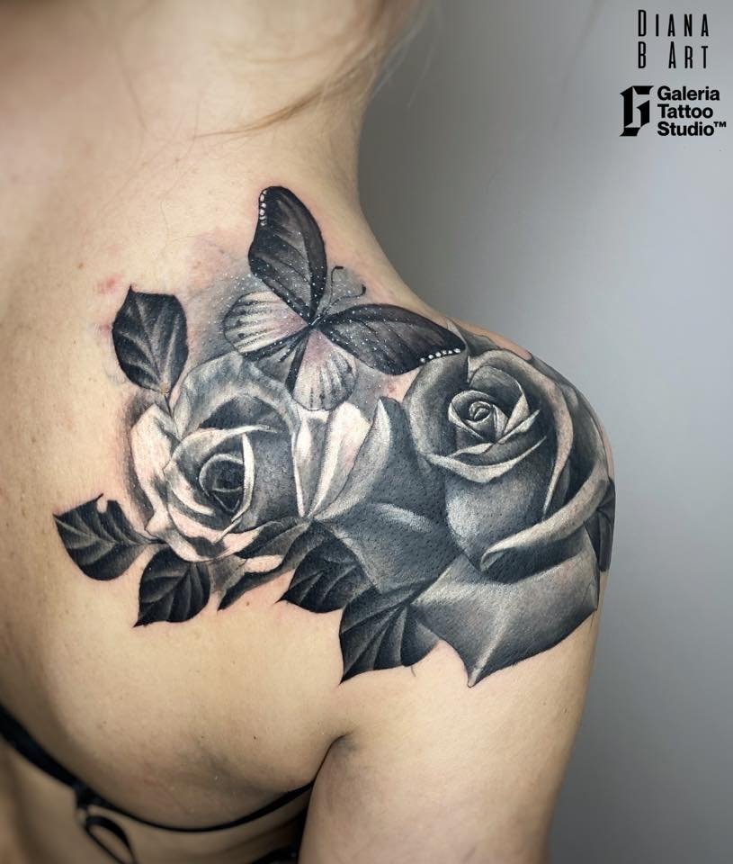 Diana Bernatowicz -tatuaż-Black & Grey-Realizm