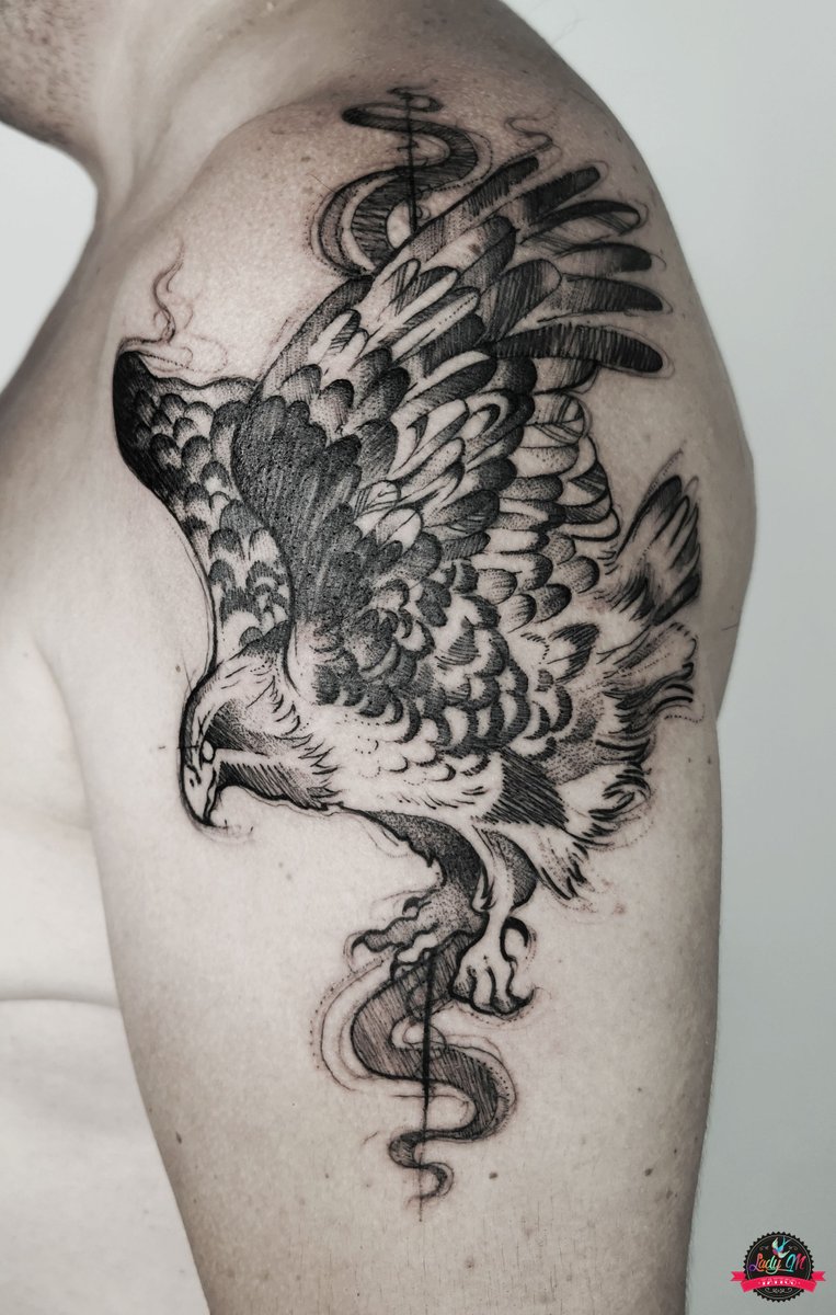 Marcelina Kwaśniewska -tatuaż-cover-coverup-Dotwork-Graficzny / Sketch