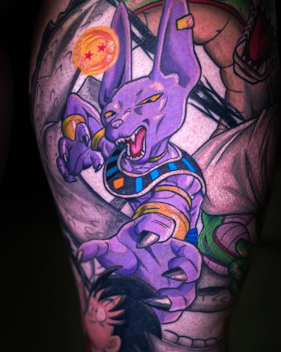 Thanks.Leo_Tattoo-tatuaż-dragonball-anime-Newschool / Graffiti / Cartoon