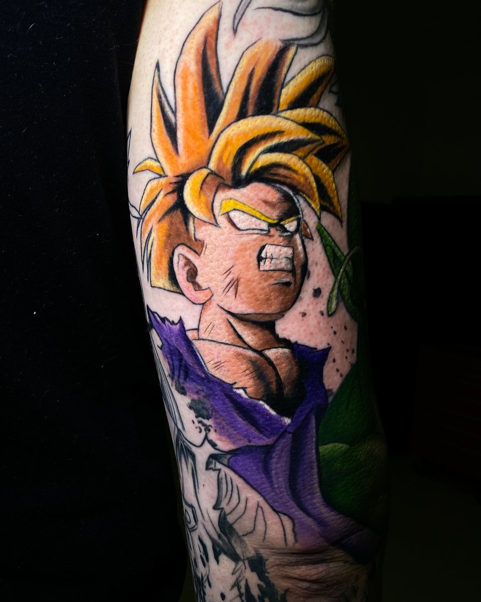 Thanks.Leo_Tattoo-tatuaż-dragonball-anime-Newschool / Graffiti / Cartoon